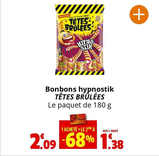 bonbons hypnostik têtes brûlées