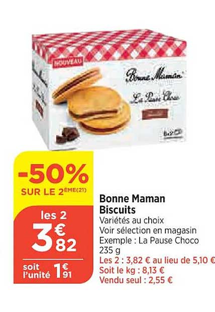 bonne maman biscuits
