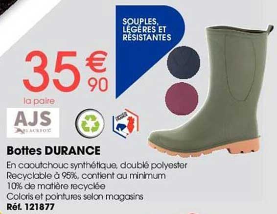 bottes durance ajs