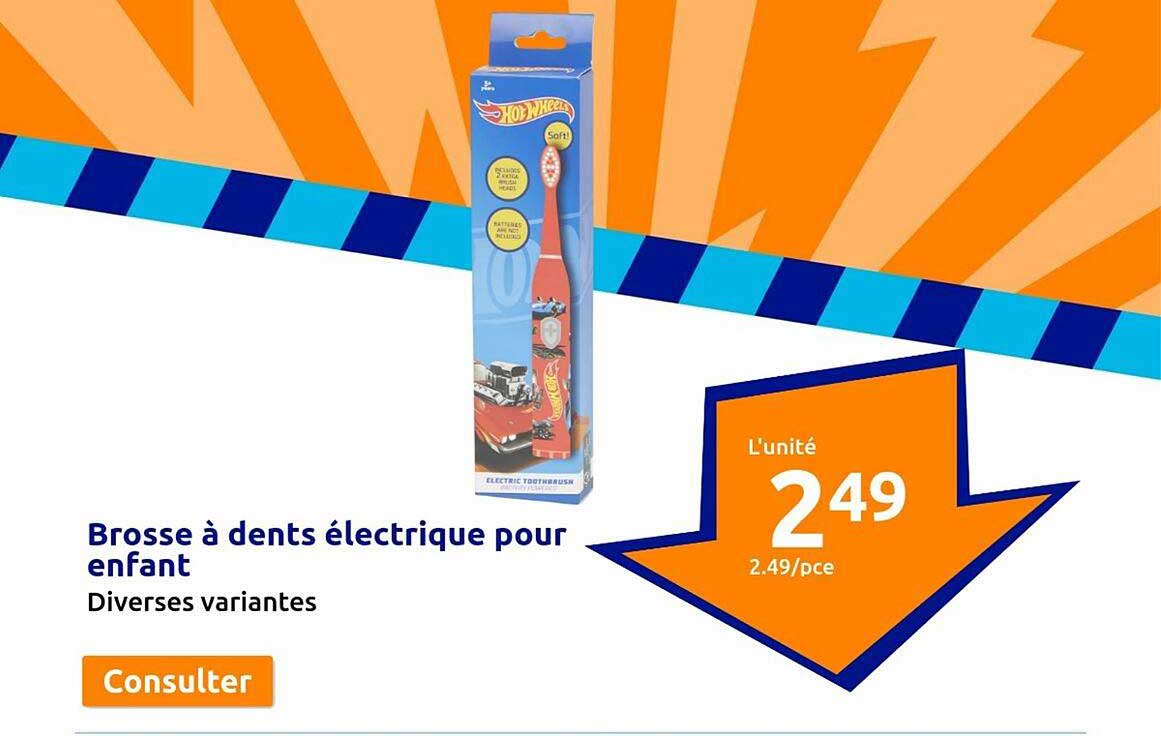 Brosse à Dents électrique Pour Enfant