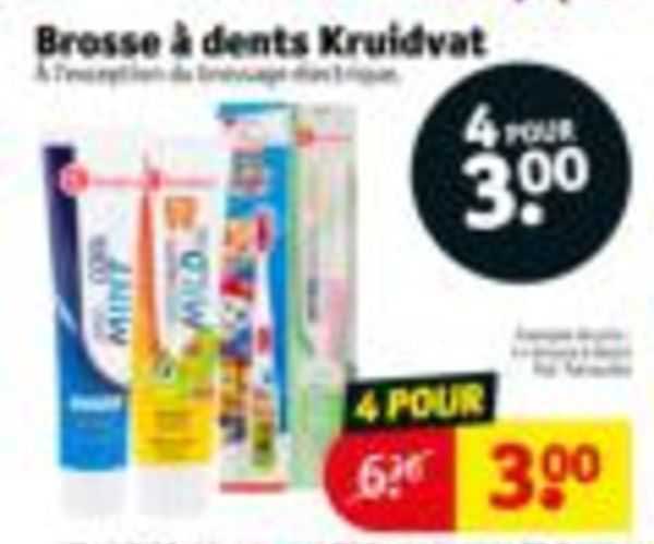 Brosse à Dents Kruidvat