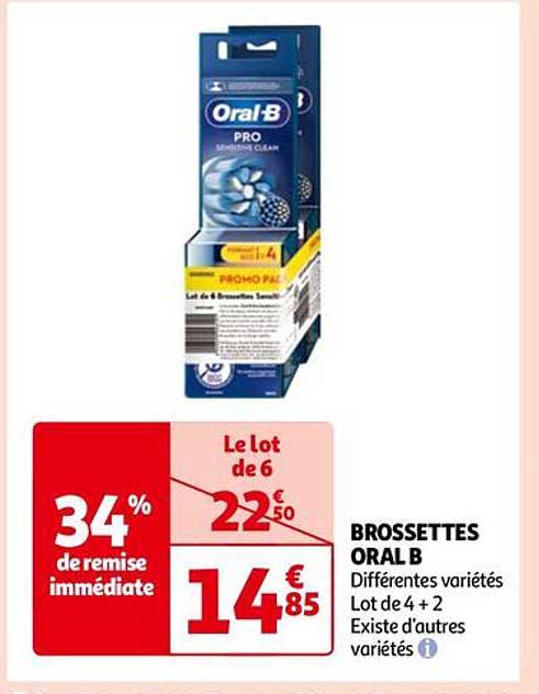 brossettes oral b
