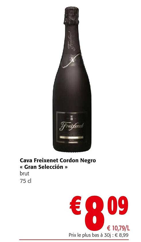 cava freixenet cordon negro "gran seleccion"