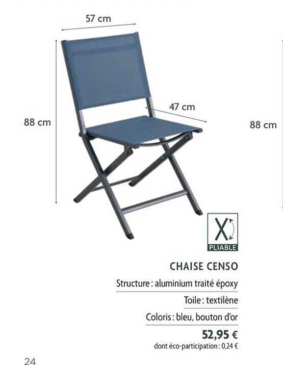 chaise censo