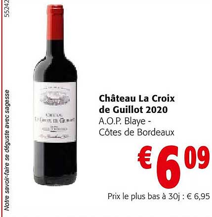château la croix de guillot 2020