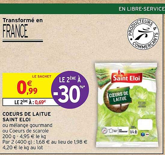 coeurs de laitue saint eloi