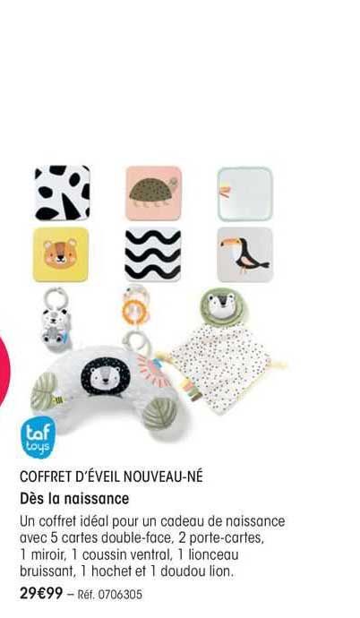 coffret d'éveil nouveau-né taf toys