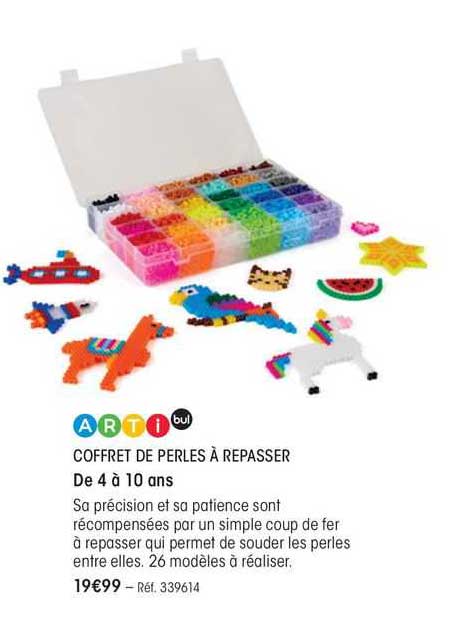 coffret de perles à repasser arti bul