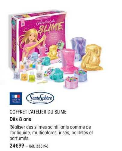 coffret l'atelier du slime sentosphère