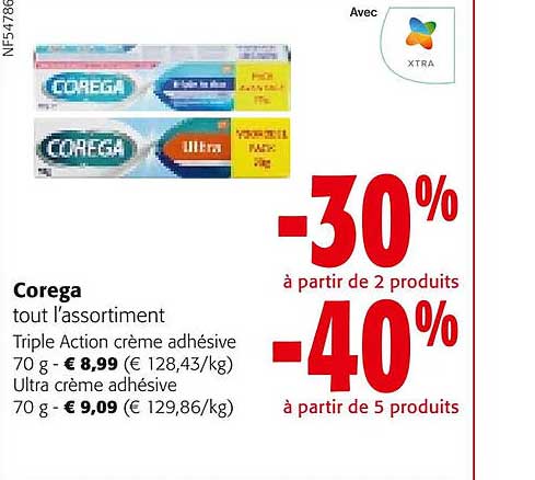 corega tout l'assortiment