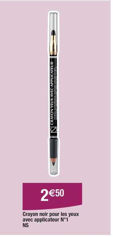 Crayon Noir Pour Les Yeux Avec Applicateur N°1 Ns