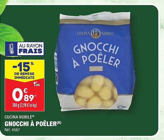 Cucina Nobile Gnocchi à Poêler