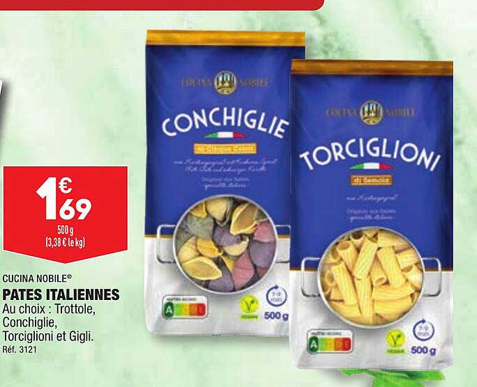 cucina nobile pates italiennes