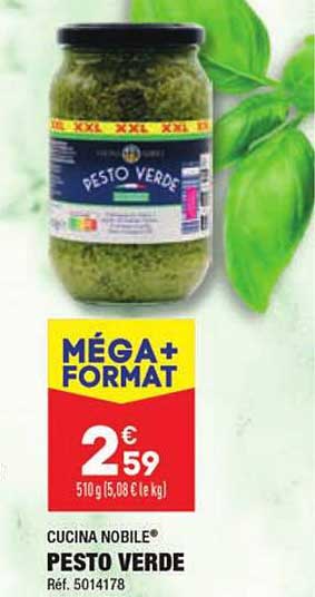 cucina nobile pesto verde