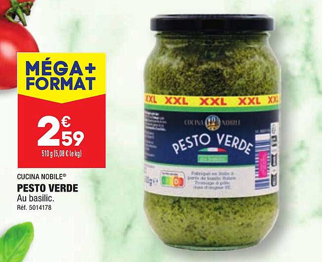 cucina nobile pesto verde