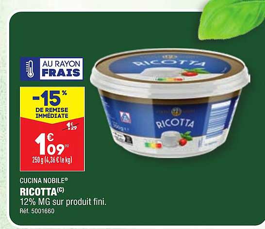 cucina nobile ricotta
