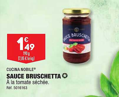 cucina nobile sauce bruschetta