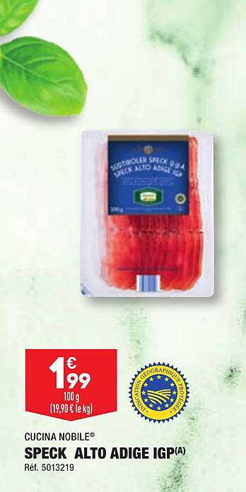 cucina nobile speck alto adige igp