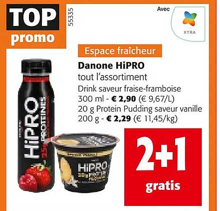 Danone Hipro Tout L'assortiment