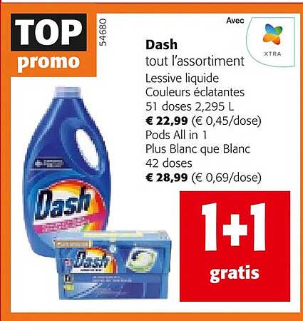 dash tout l'assortiment