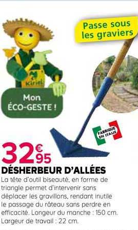 désherbeur d'allées