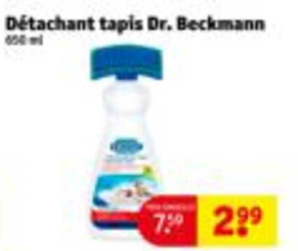 détachant tapis dr. beckmann