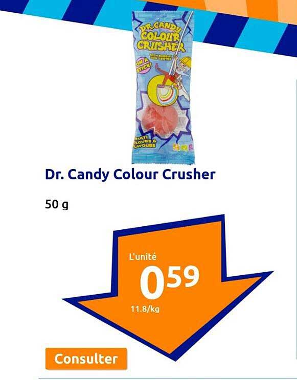 dr. candy colour crusher