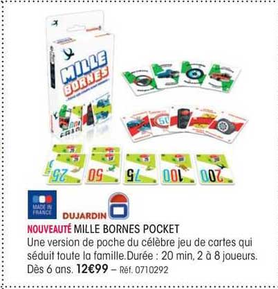 dujardin mille bornes pocket