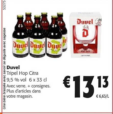 duvel tripel hop citra