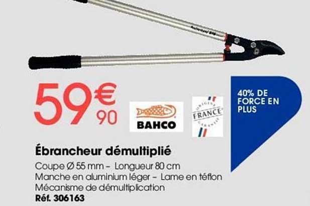 ébrancheur démultiplié bahco