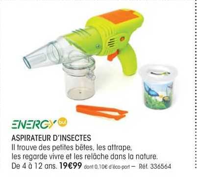 energy aspirateur d'insectes