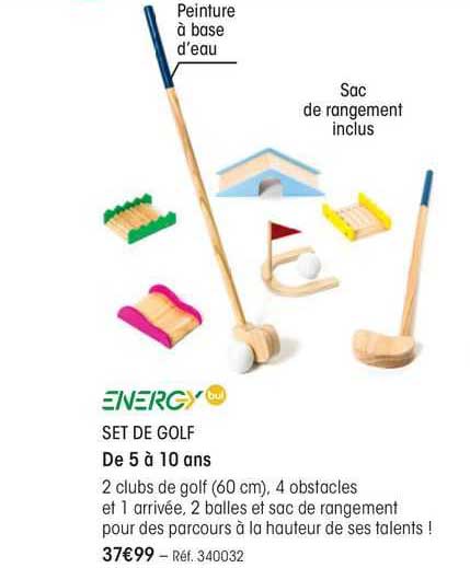 energy set de golf