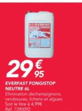everfast fongistop neutre 6 l