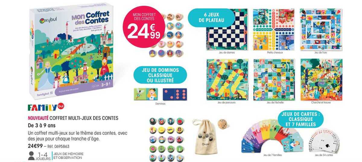 family coffret multi-jeux des contes