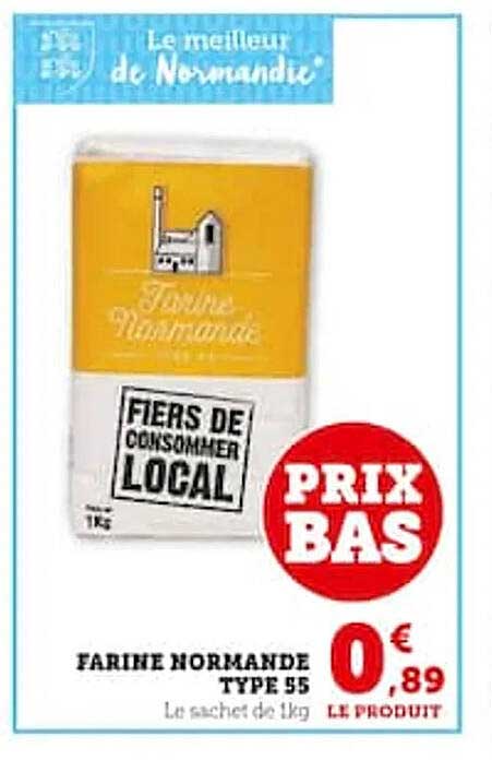 farine normandie type 55