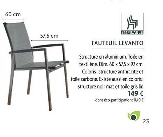 fauteuil levanto