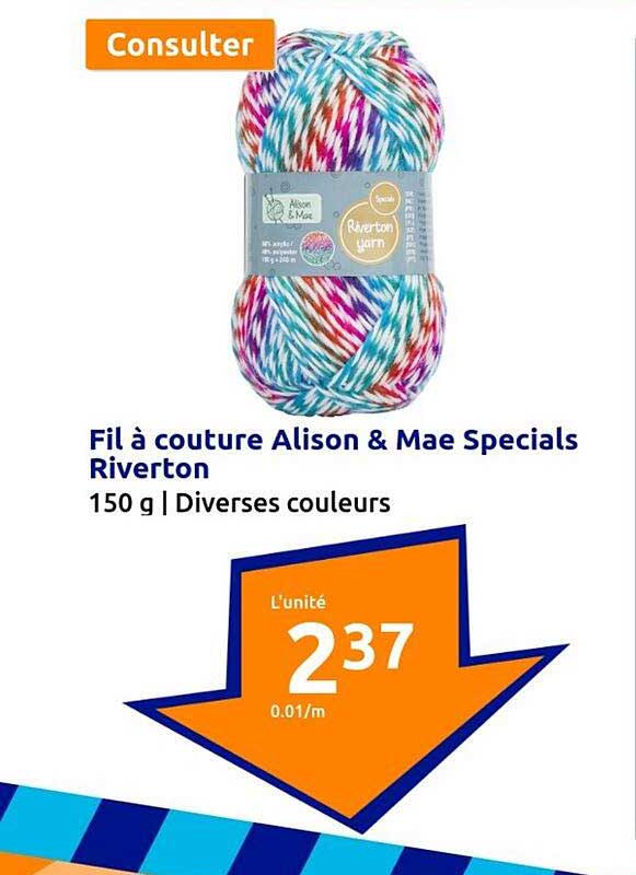 Fil à Couture Alison & Mae Spécials Riverton