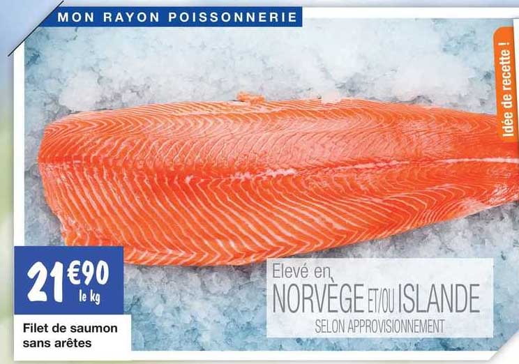 filet de saumon sans arêtes