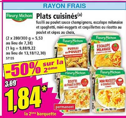 Fleury Michon Plats Cuisinés