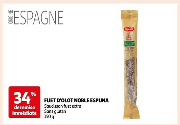 fuet d'olot noble espuna