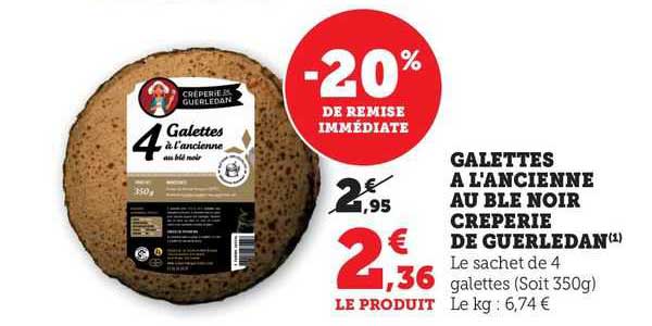 galettes à l'ancienne au blé noir creperie de guerledan