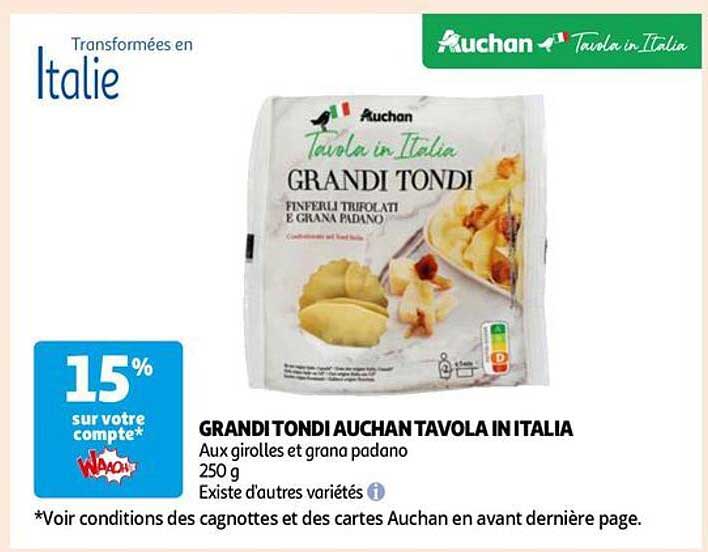 grandi tondi auchan tavola in italia
