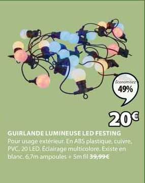 Guirlande Lumineuse Led Festing