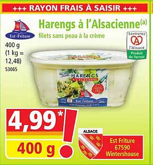 Harengs à L'alsacienne