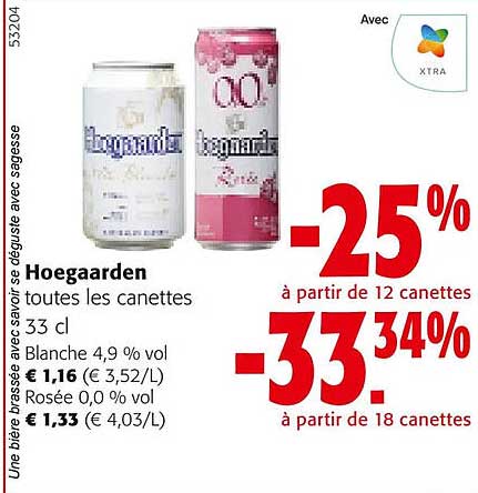 Hoegaarden Toutes Les Canettes