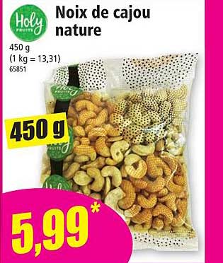 holy noix de cajou nature