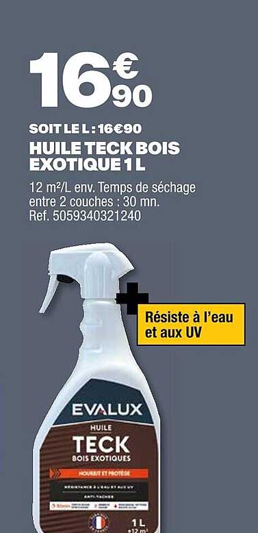 huile teck bois exotique 1l