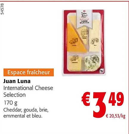 juan luna international cheese selection