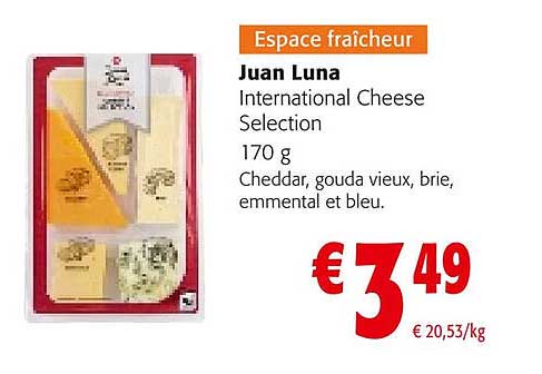 juan luna international cheese selection