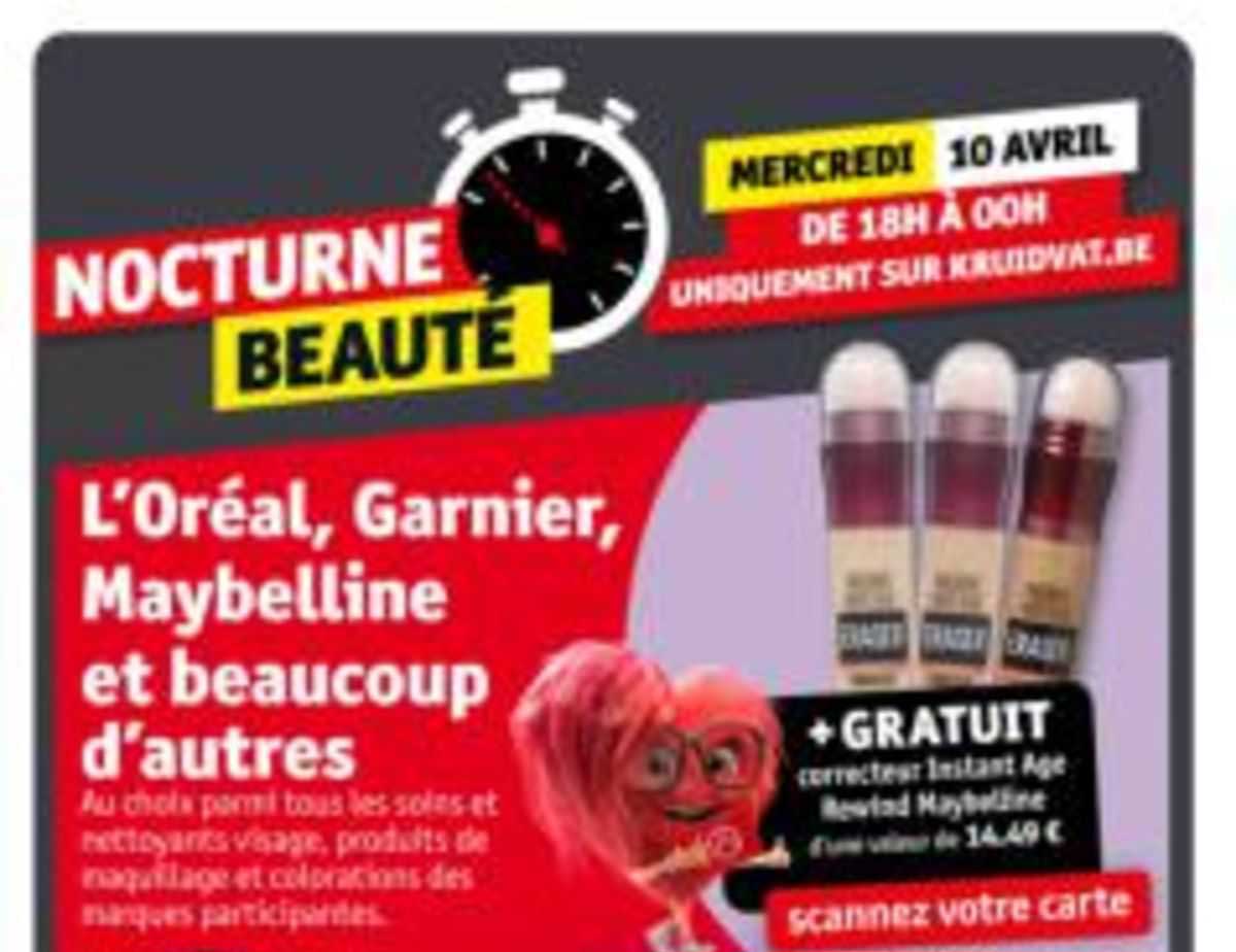 l'oréal, garnier, maybeline et beaucoup d'autres